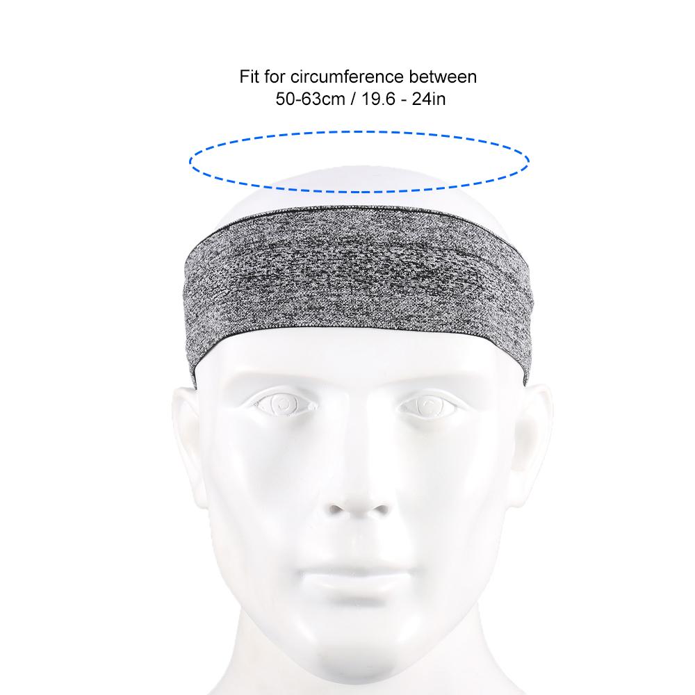 Anti Slip Sweatband Professional Moisture Absorption Sports Sweat Head Band for Men and Women Yoga Hair Bands