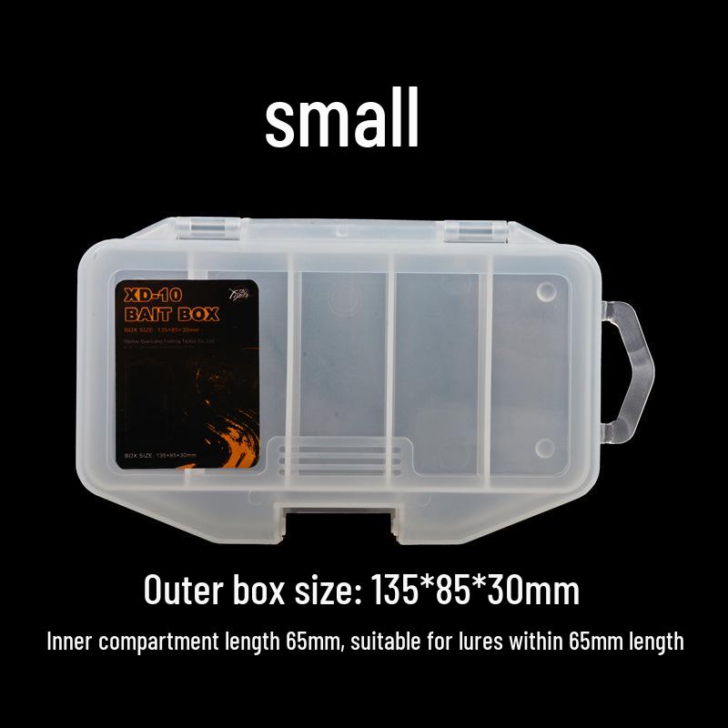 Fishing Tackle Storage Box for Minnow, Hard Bait, and Micro Lure with Single-Sided Design