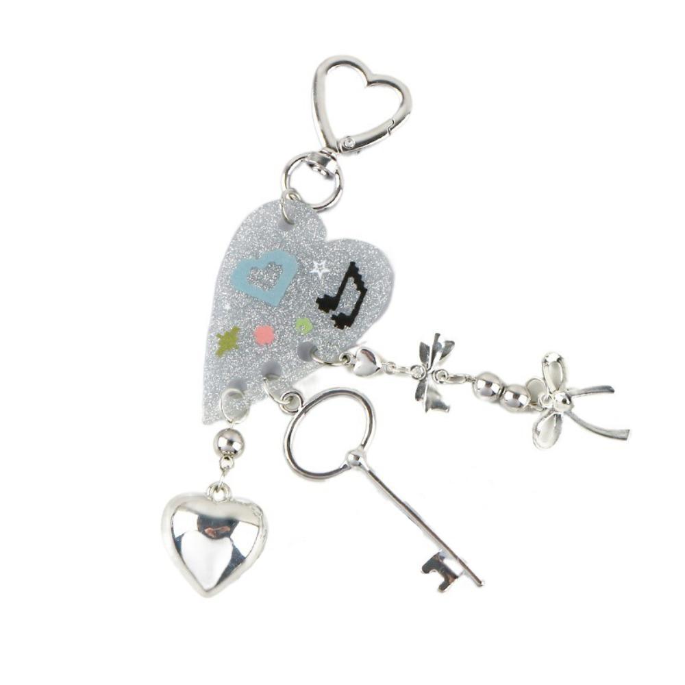 Zinc Zinc Alloy 8 Ball Star Keychain Phone Chain Billiards Black 8 Key Chain  Creative Gift
