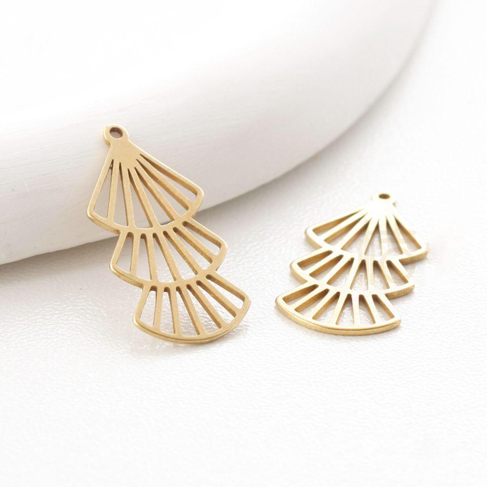 Top Loop DIY Jewelry Charms Geometric Shape Hanging Connector DIY Jewelry Kit Bracelet Making