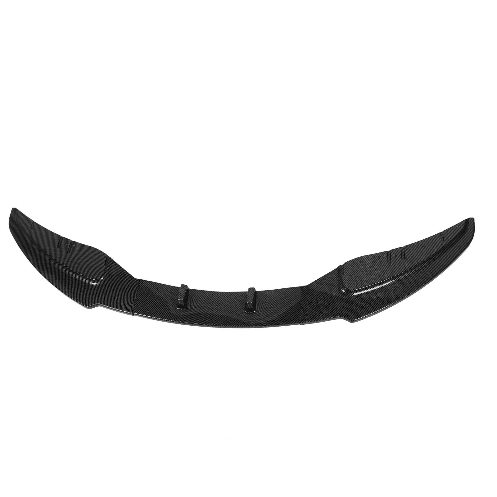 3 STKS Auto Voorbumper Lip Splitter Spoiler voor 1 Serie E81 E82 E87 E88 LCI Standaard Editie 2008 tot 2011