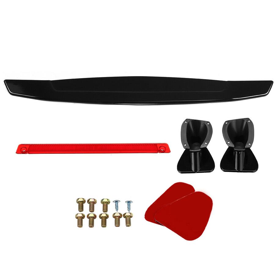 Universal Tail-free Perforated Sedan Sports Car Tail Wing Fixed Wing Car Modified Rear Wing