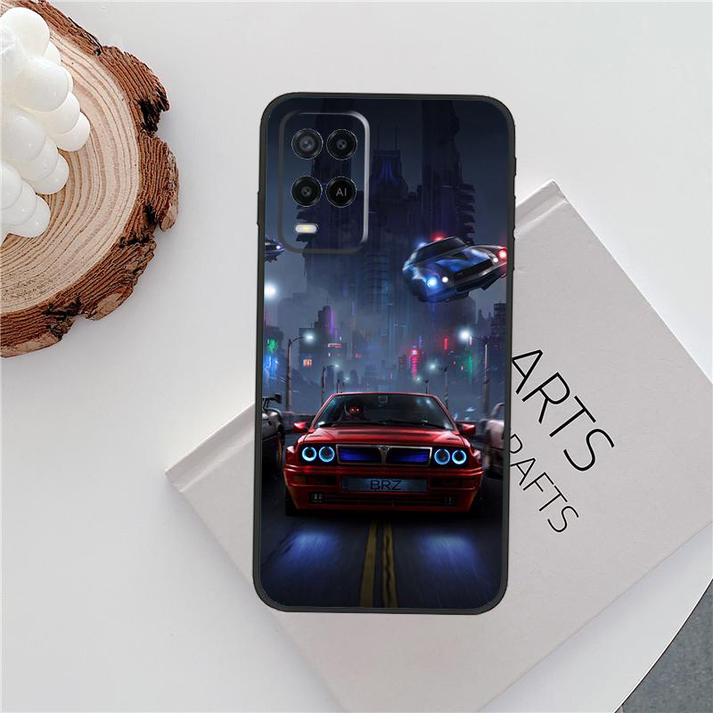 

Boy Racer Car Case For Oppo A15 A80 A60 A40 A94 A54 A98 A78 A18 A38 A58 A16 A76 A96 A17 A77 A74 A57S Cover OPPO A76
