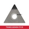 PCD Diamond Lathe Inserts: WNMG, TNMG, CNMG, VNMG for Copper & Aluminum Finish
