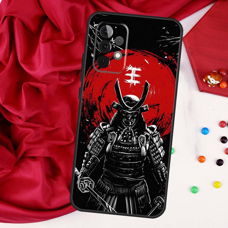 Japan Samurai Ninja For Samsung Galaxy A52 A32 A22 A54 A14 A16 A26 A36 A56 A55 A35 A05 A06 A15 A53 A33 A13 Case