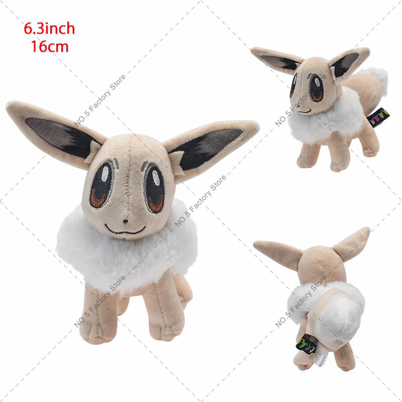 32 Style Eevee Plush Toy Pokemon Eeveelution Umbreon Vaporeon Jolteon Flareon Espeon Leafeon Cartoon Stuffed Animal Doll Peluche