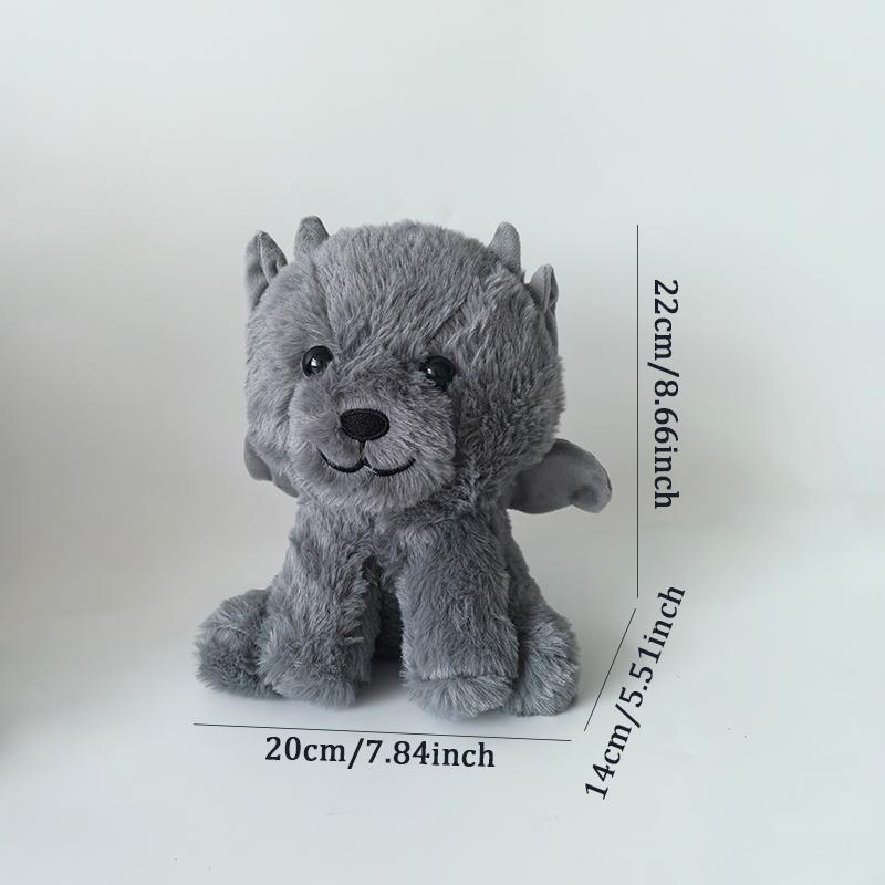 TreasuringU New Gargoyle Bear Plush Toys Gargoyle Plush Doll Character Peripheral Stuffed Doll Halloween Christmas Soft Pillow