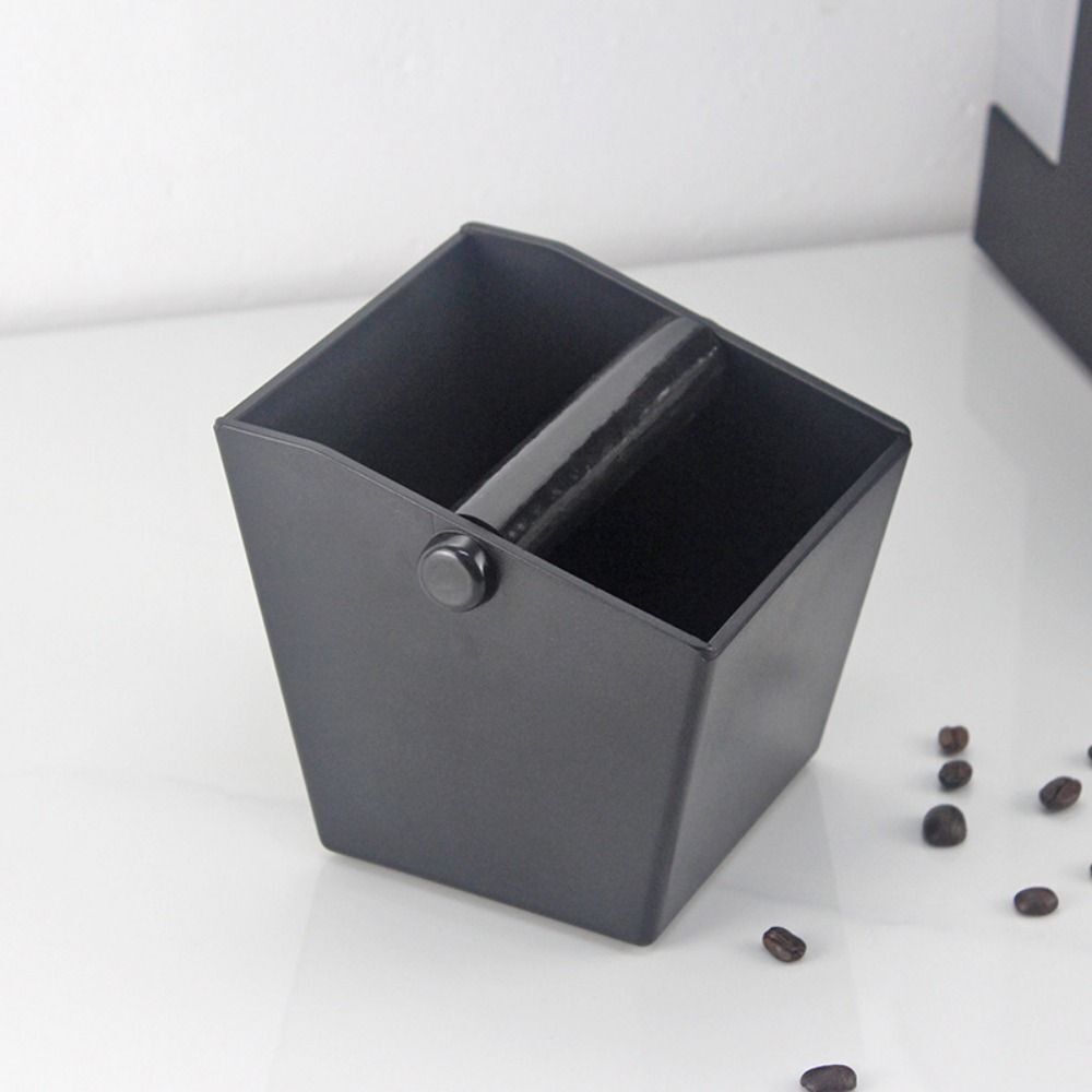 Square Coffee Grounds Bucket 800ml Coffee Waste Container New Coffee Knock Box  Bar