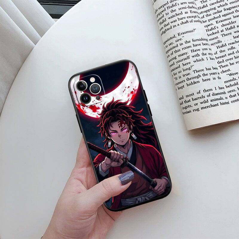MH10 Anime Demon Slayer Phone Shell Case for iPhone 7 8 11 12 13 14 15 16 17 16E XS Pro Max XR X SE Air