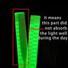 1Pcs 2:1 Shrinkage Ratio Handle Grip Cover Luminous Heat Shrink Tube  For Fishing Rod