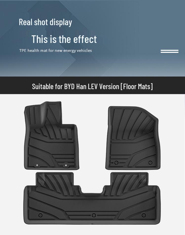 TPE Floor Mats & Trunk Liner for BYD Han L EV (25 Models)