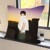 1PC Popular Korea Kpop Band R-Riize Pillow Case Square  Bedroom Sofa Leisure Comfort Cushion Car Home Decoration
