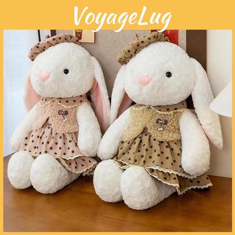 Adorable Cartoon Rabbit Plush Toy With Soft Velvet Texture For Kids Birthday Gifts