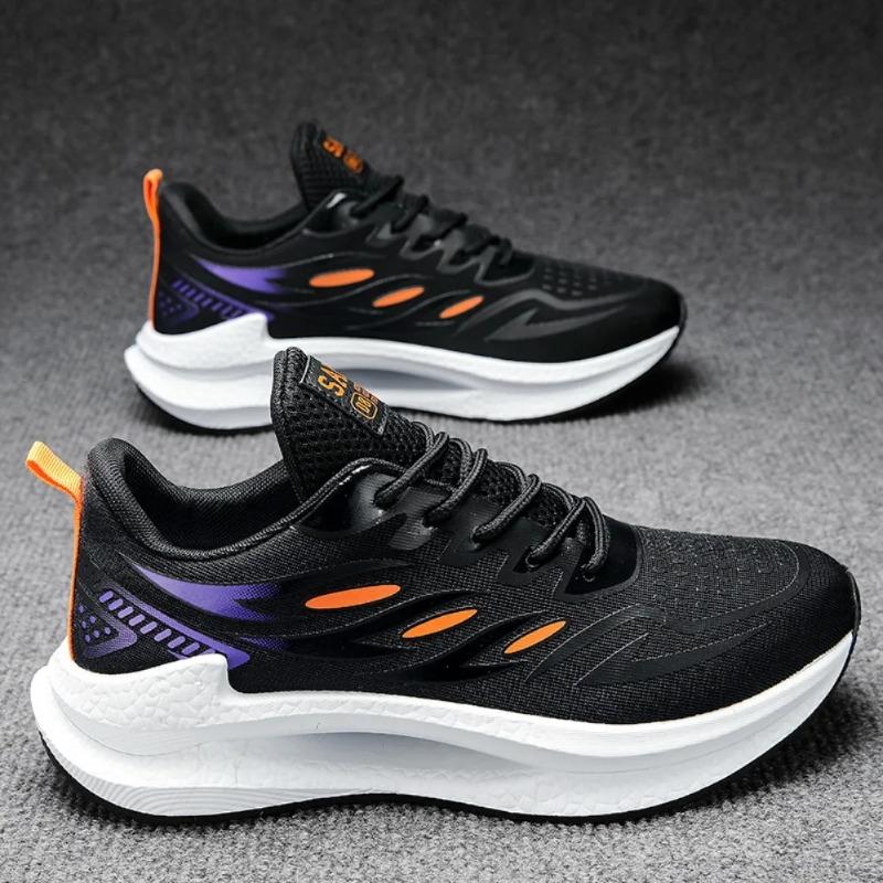 Men's Breathable Sports Shoes Spring New Mesh Casual Fashi Versatile Trendy Men's Shoes Summer Running Shoes