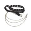 Belt, Street Punk Style Metal Chain Belt, Women's Jeans Belt