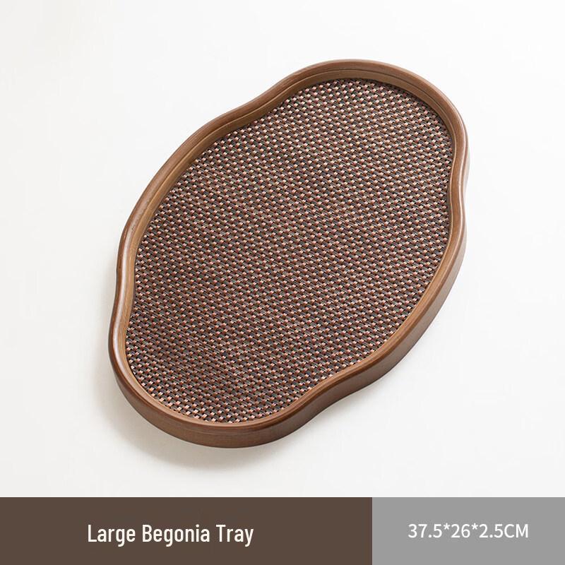 Jingbaodi Retro Chinese Style Wooden Serving Tray