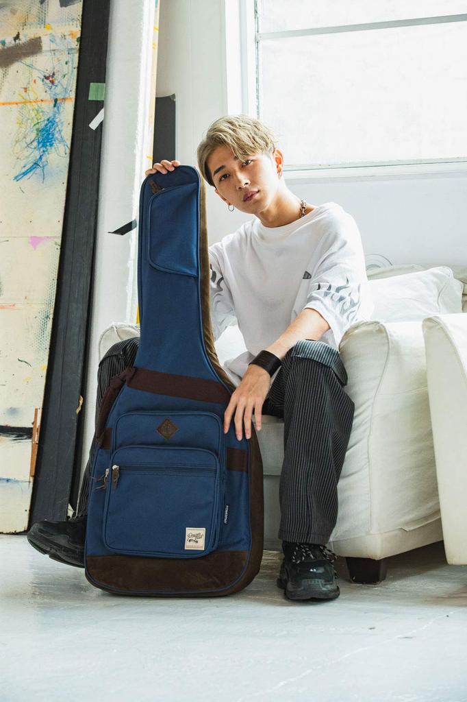 Ibanez "Unique and Playful" Electric Guitar Bag with Protective Cushion (Navy Blue) IGB541-NB