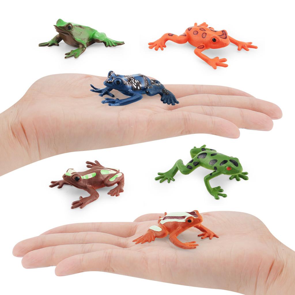 Mini And Frog Insect Animal Model Pvc Collectible For Kids Education Display And