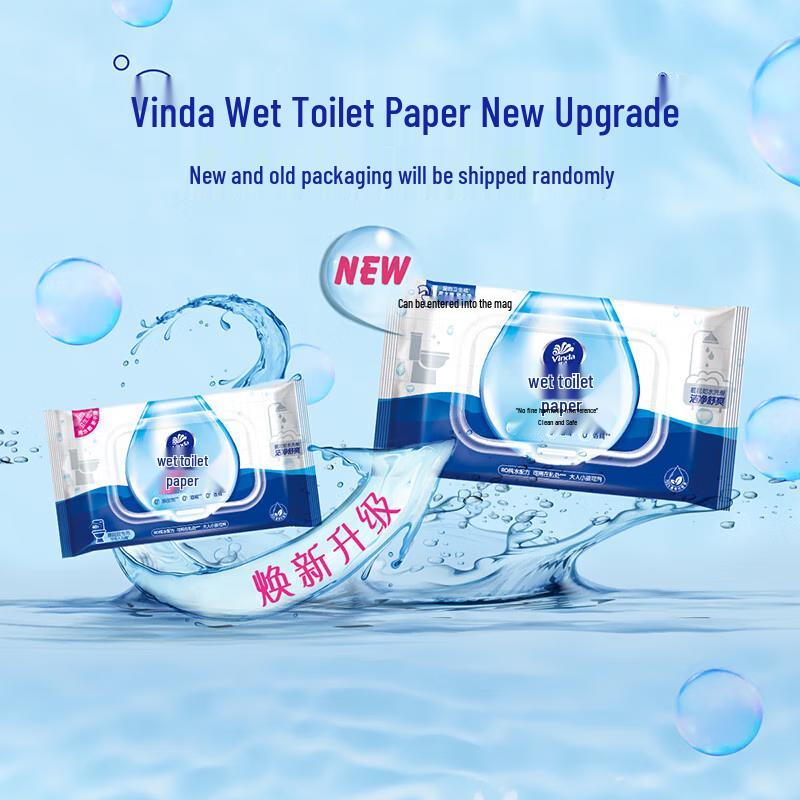Vinda Flushable Wet Wipes