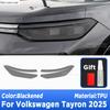 Car Headlight Tint Anti-Scratch Protective Cover Film Self Healing TPU Stickers For Volkswagen Tayron 2025 Accessories