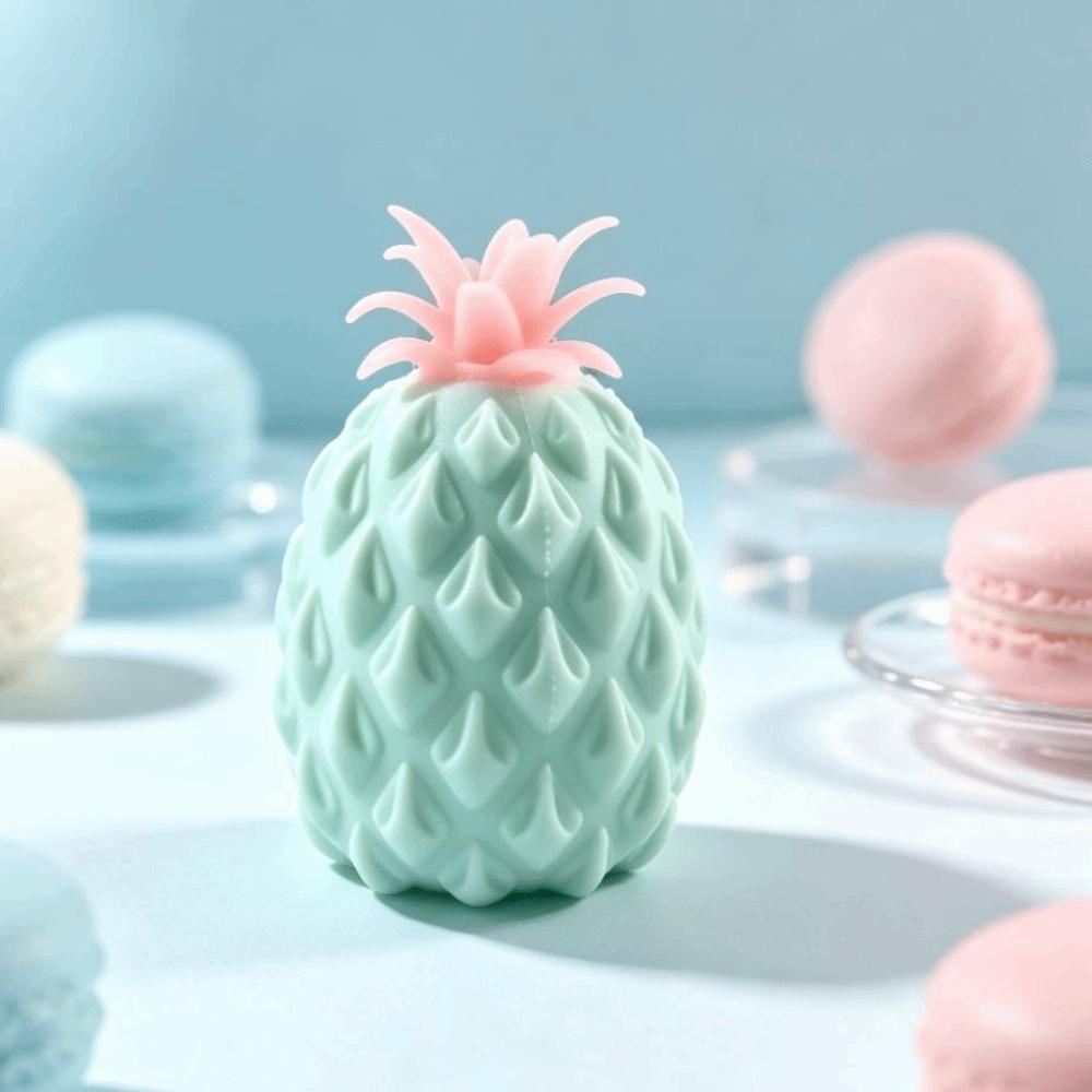 Soft Simulation Pineapple Squishy Toy Simulation Fruit Reduce Pressure Ball Reduce Anxiety