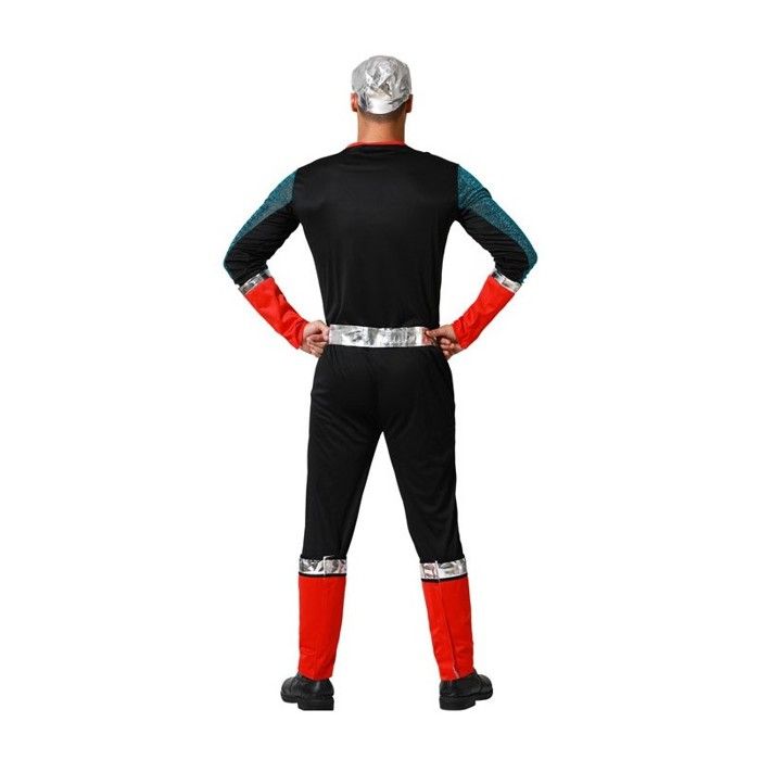 Déguisement Super-Héros Homme - ATOSA - Taille S - Bleu Blanc Rouge - Combinaison Et Masque Inclus