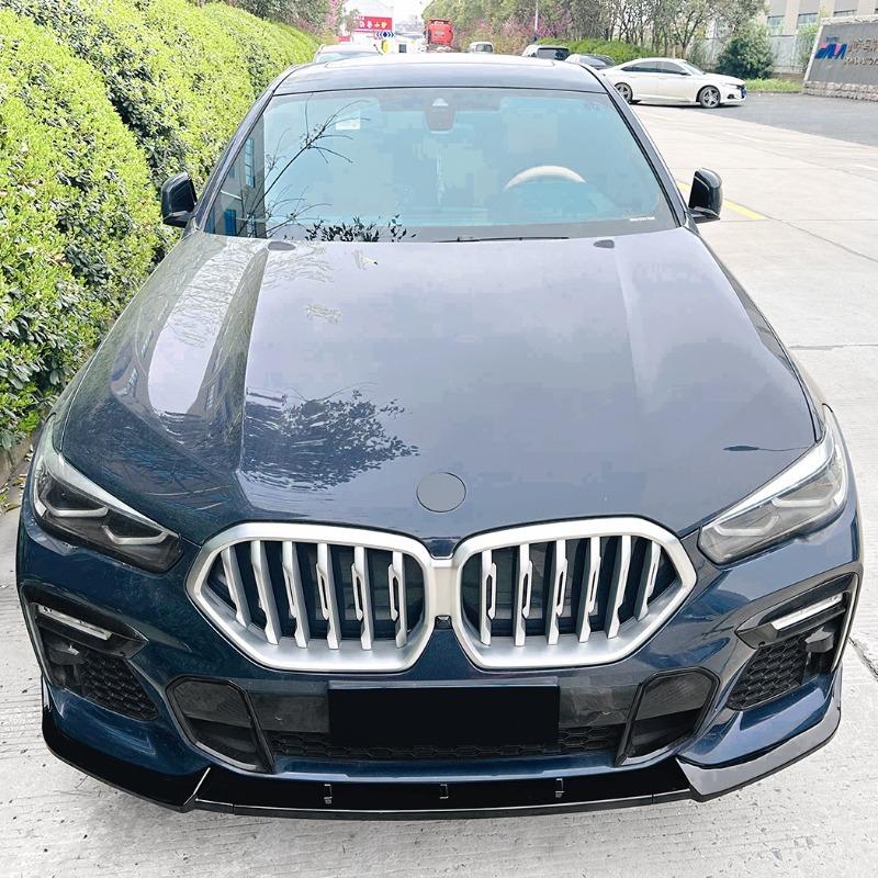 Przednia dokładka Splitter Zderzak Zestaw karoseryjny Do BMW X6 G06 Przed liftingiem M Sport 2019-2022 Akcesoria do modyfikacji stylizacji zewnętrznej