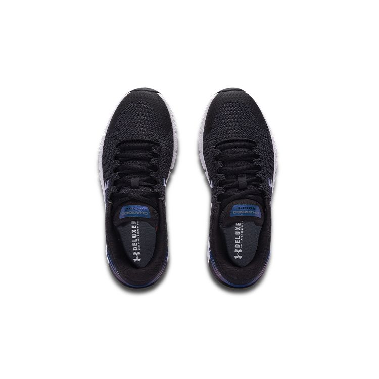 Under Armour Charged Rogue 2.5 Colorshift Low-Top Running Shoes Women Sneaker Black 3024478-001