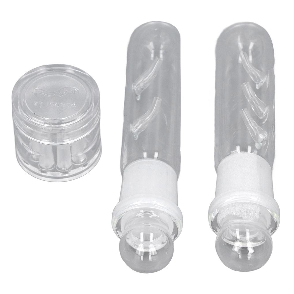 Planaria Trap Transparent Glass Easy To Use 2 Hole 3 Hole 8 Hole Planaria Catcher for Fish Tank