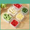 For Frozen Box Refrigerator Storage Meat And Food Microwave Compatible Freshkeeping Small Compartment For Grains And Rice