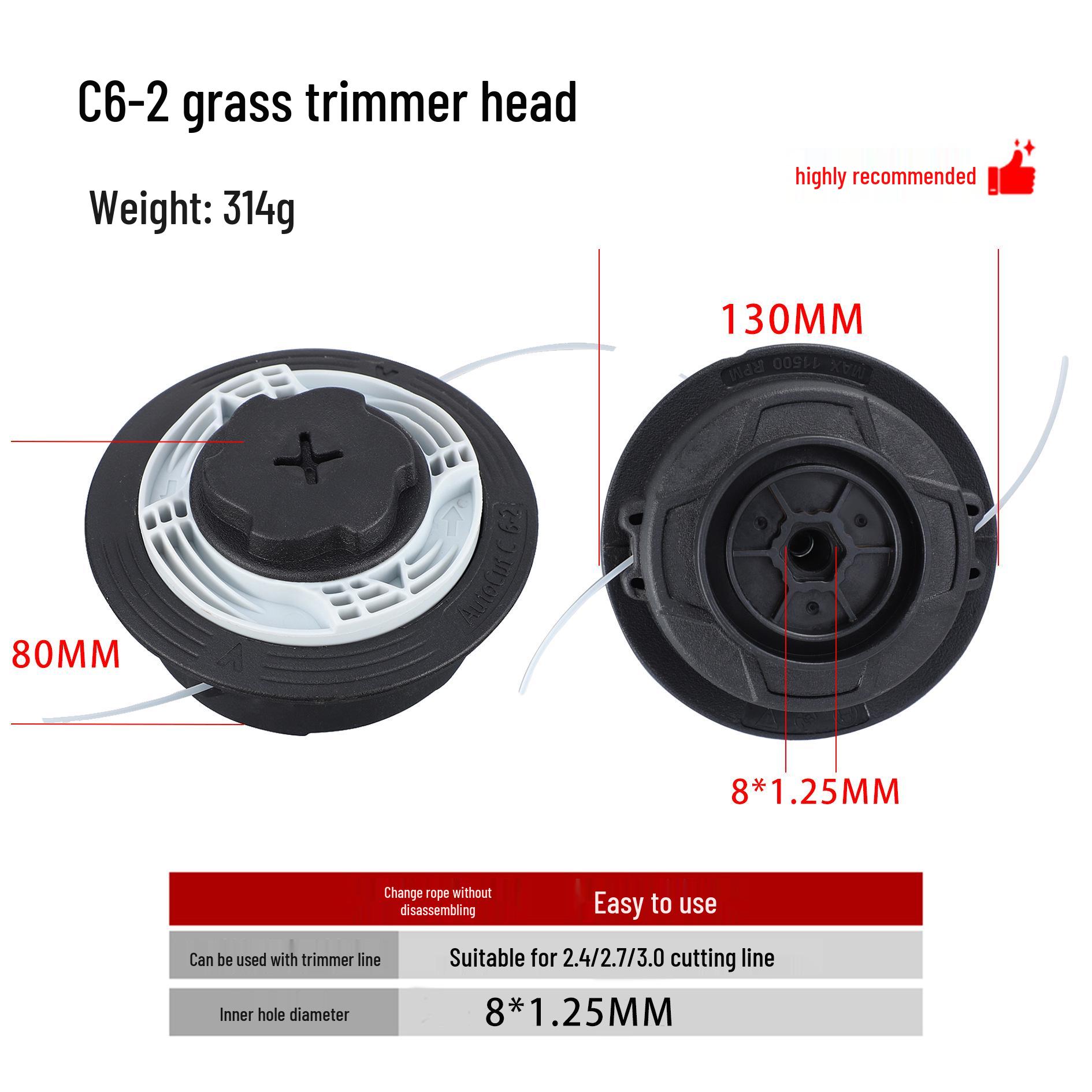 

Многофункциональная триммерная головка для газонокосилок в наличии – Разборка без инструментов, головка для кустореза и прополки