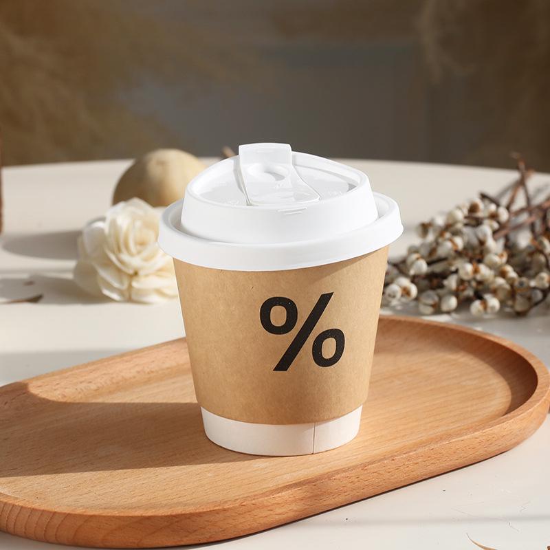 Korean Style Disposable Coffee Milk Tea Paper Cups for Photo Shoots