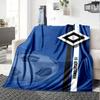 Hamburger SV Logo Aufdruck Flanelldecke Hohe Qualität Warm Bequem Decke für Alle Jahreszeiten Perfekt für Geschenke Heimdekoration
