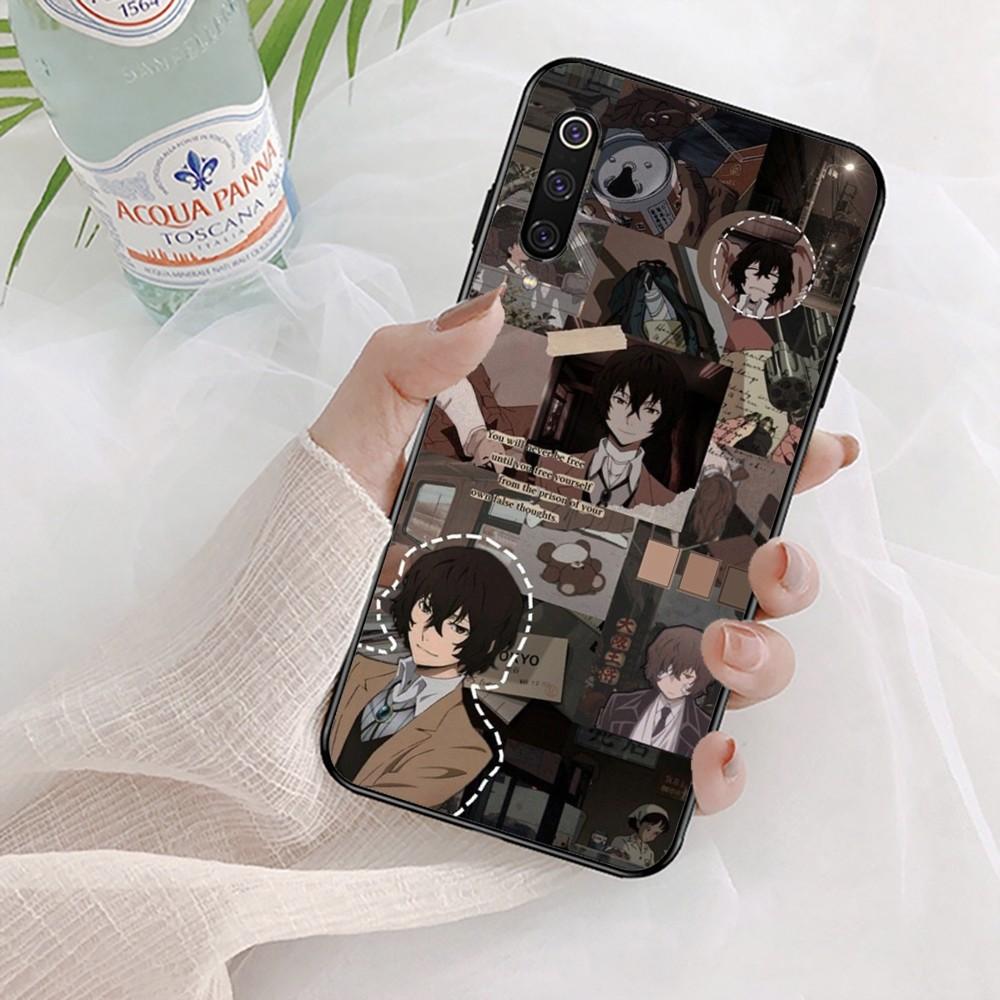 Anime Bungou Stray Dogs Dazai Osamu Phone Case For Xiaomi Mi 5X 8 9 10 11 12 lite pro 10T PocoX3pro PocoM3 Note 10 pro lite
