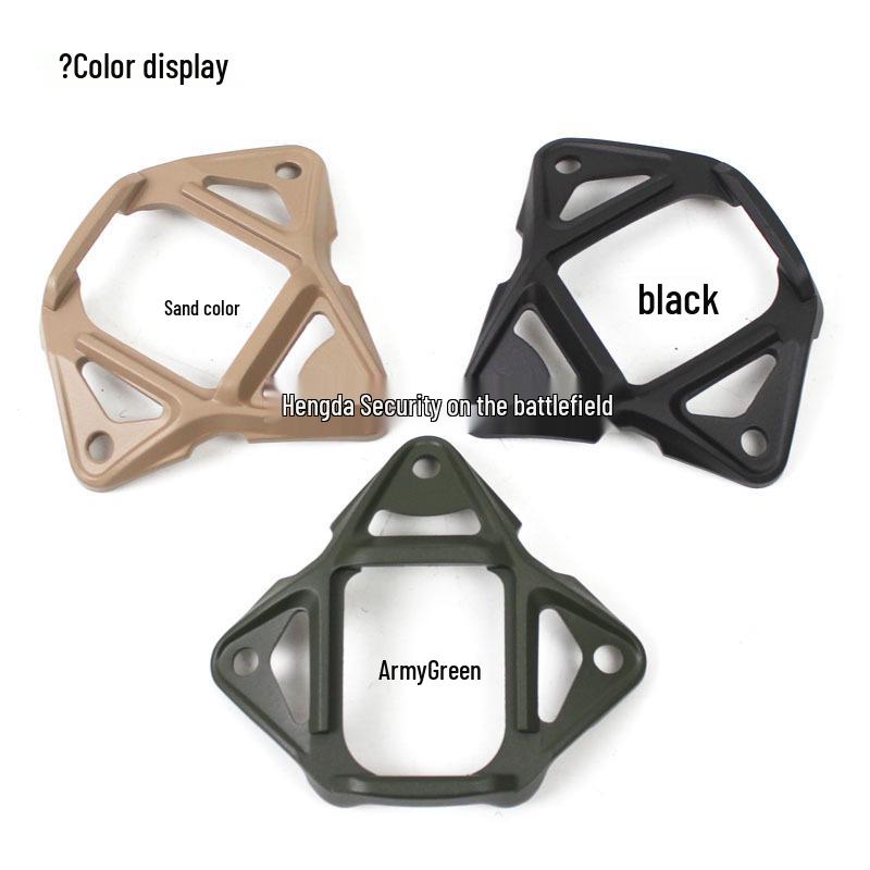 Second Gen Aluminum Alloy Tactical Helmet Base with Metal Mount Accessories