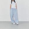 Trendige Damen-Sweatpants mit weitem Bein, Elastischer Bund mit Kordelzug, Entspannte Hose, Lässige Streetwear-Hose für den täglichen Gebrauch & zum Entspannen