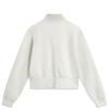 Li Ning Sports Lifestyle Series Casual Simple Solid Color Stand Collar Zipper Jacket Women Jackets Light-Floral-Gray AWDU442-2