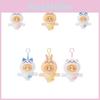 Chiikawa Hachiware Adorable Character Plush Keyring With Magnet For School Bag
