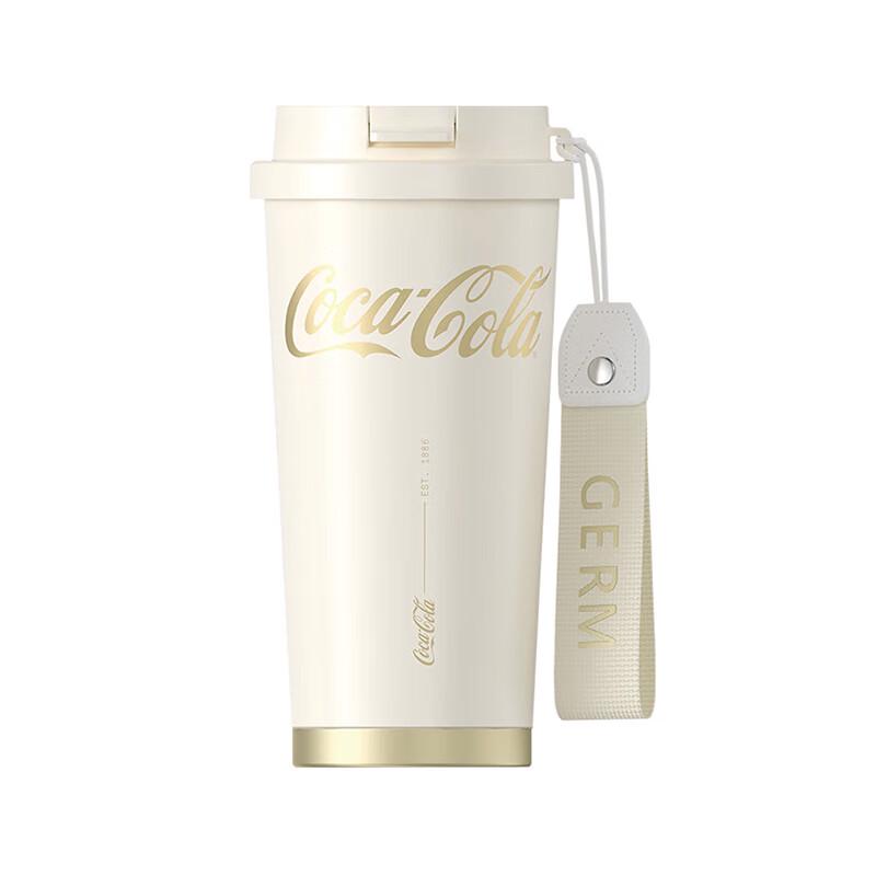 Gemi Coca-Cola Sparkling Insulated Tumbler with Straw, 500ml