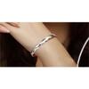 Fashion Light Luxury Twisted Open Bangle Bracelet For Women