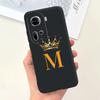 Für Oppo Reno 11 5G Hülle Reno11 F Niedliche Kronen Buchstaben Abdeckung Weiche Silikon Handyhülle Für Oppo Reno11 Pro Reno 11F Rückseite Taschen