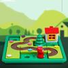 Montessori Three Small Pigs Smart Hide Seek Plate Games Featuring Solution Skill-Building Puzzle Logic Games Children Training Playthings
