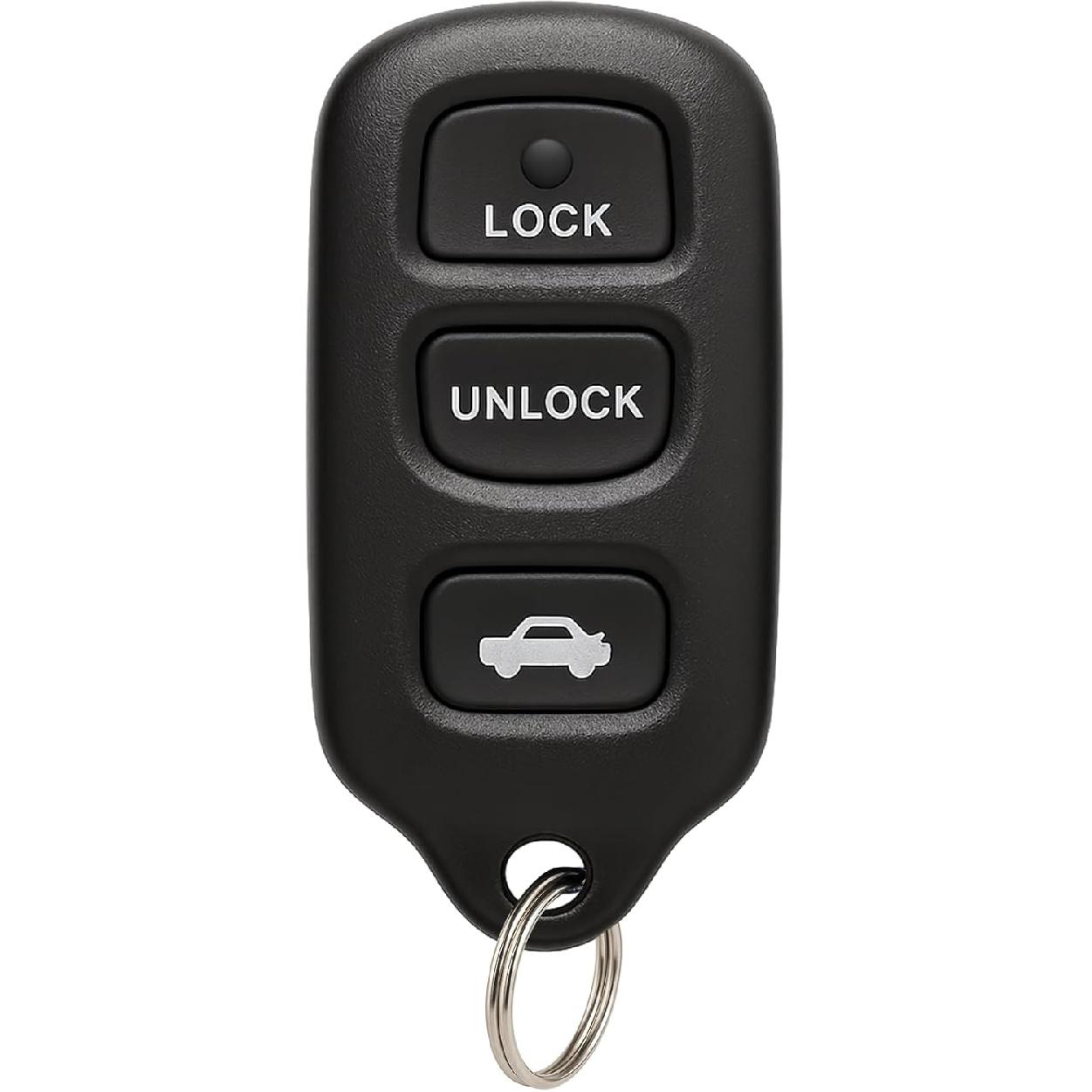 Keyless Entry Key Fob Replacement Fits for 2002-2006 Toyota Camry/ 03-08 Matrix/ 99-03 Sienna/ 02-03 Solara/ 03-08 Pontiac Vibe Car Keyless Entry