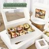 White Windowed Paper Cupcake & Cake Boxes