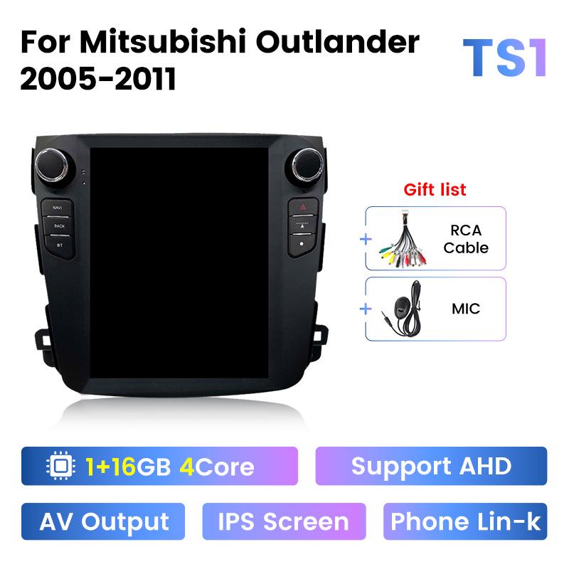 Mitsubishi Outlander Vertical Screen Android Navigation System