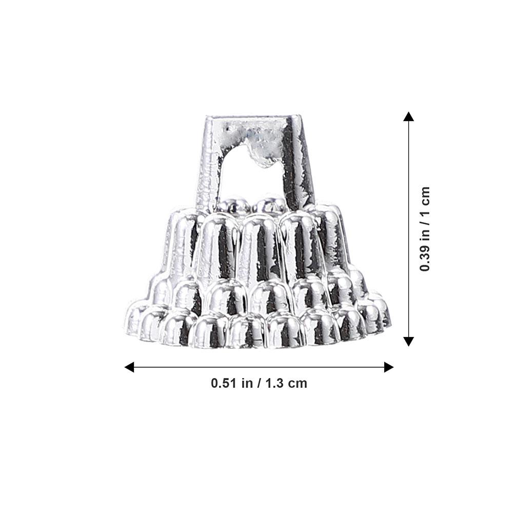 100pcs Ball Ornament Caps Replacement Plastic Xmas Hangers Diy Decorations For Christmas Tree Party Supplies Holiday Decor