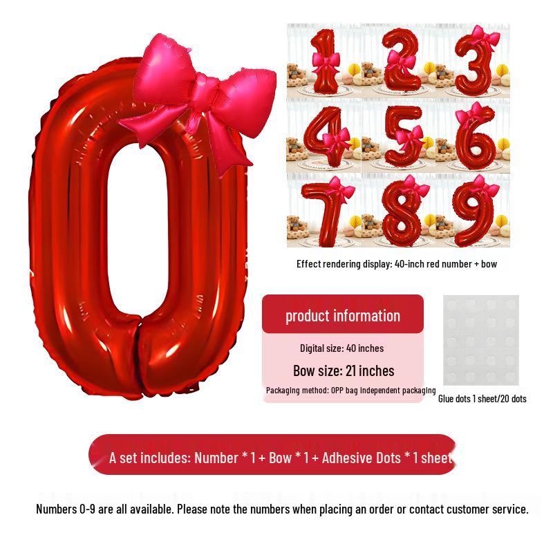 40-Inch Digital Butterfly Balloon Set for Birthdays and Weddings
