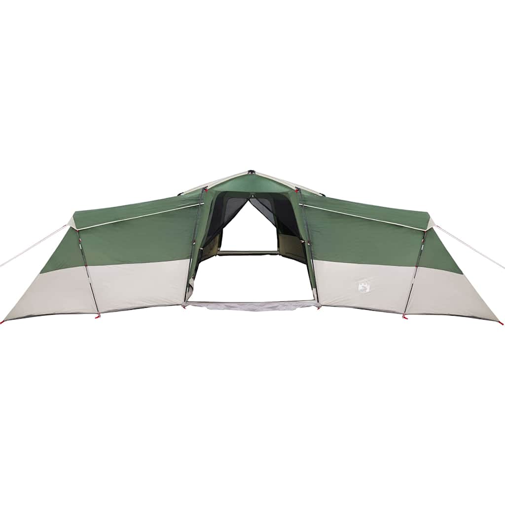 Family Tent with Roof and Storage Green 833 x 585 x 216 cm Taffeta