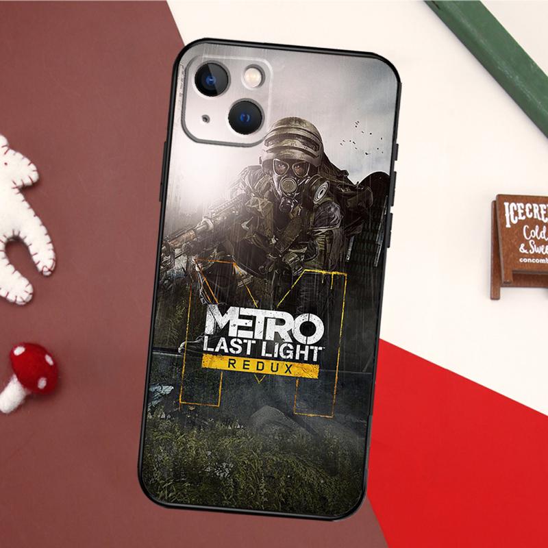 Metro 2033 Case For iPhone 16 15 14 13 12 Mini 11 Pro Max X XR XS 7 8 Plus Soft Bumper Cover