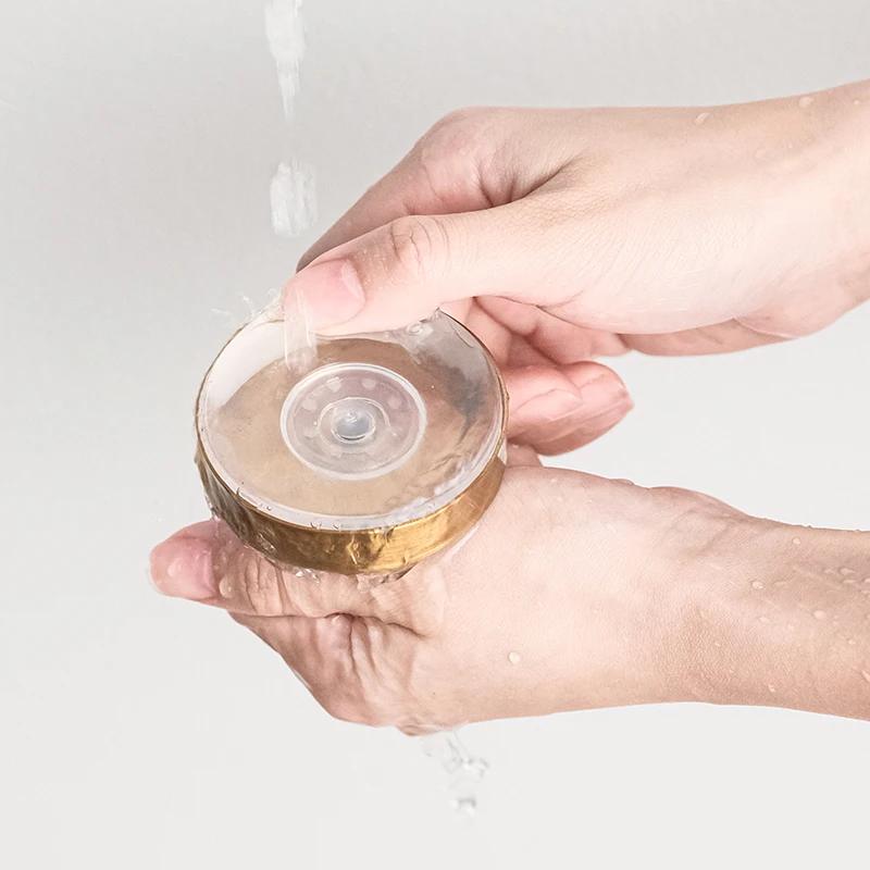 Edelstahl-Saugnapfhaken, wasserdichte Wandhalterungshaken, schlagfrei, wiederverwendbar, für Küche, Bad, Wandaufhänger, Handtuch, Kleidung